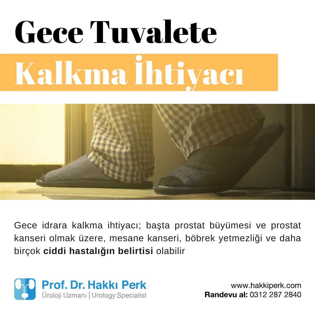 Gece İdrara Kalkma İhtiyacı-Noktüri